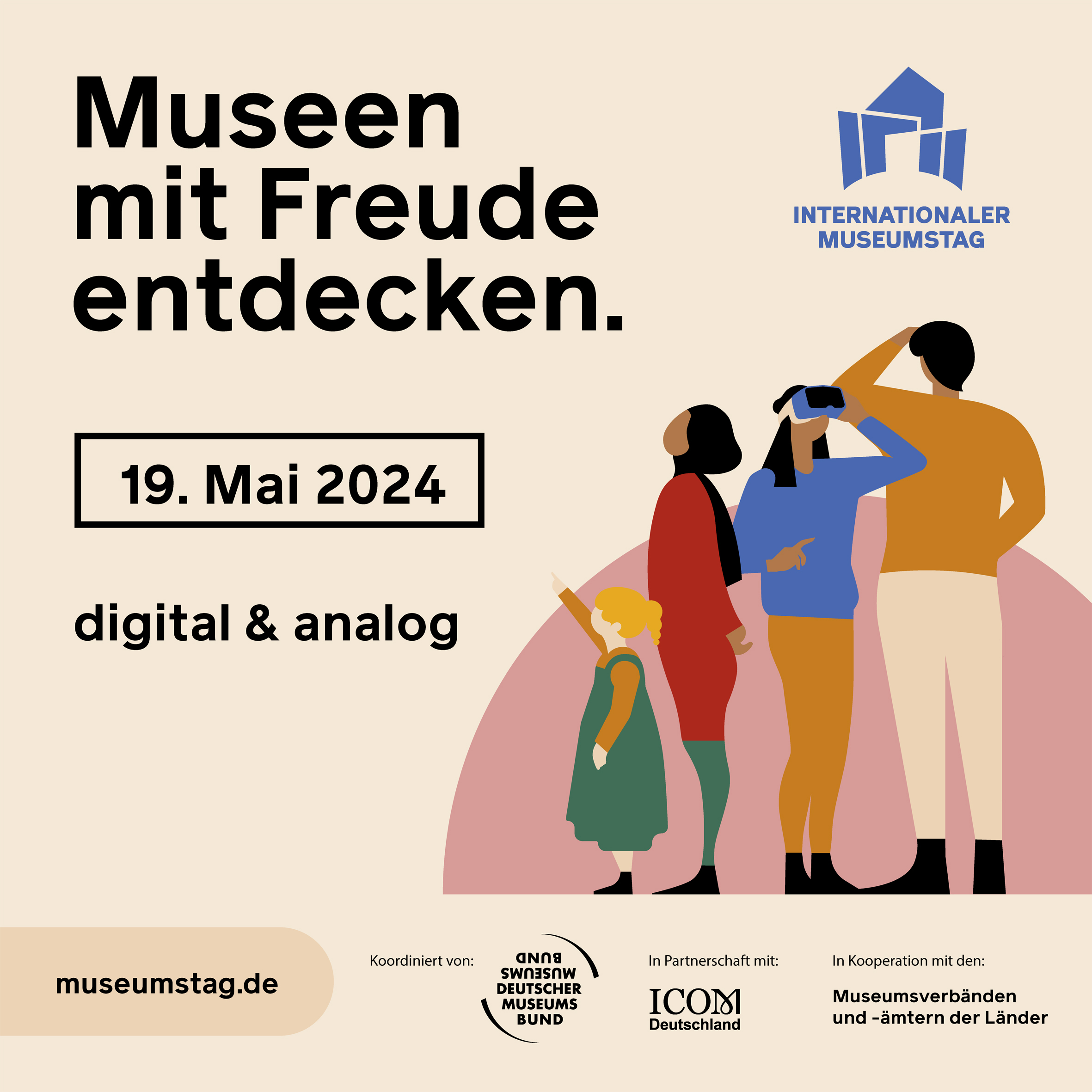 Plakat zum Internationalen Museumstag
